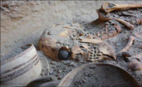 5 800 il əvvəl yaşamış insanın skeleti aşkar olunub