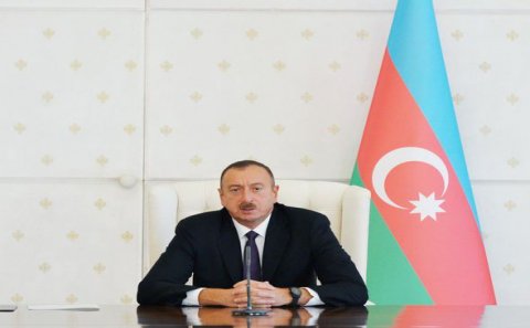 İlham Əliyev İsrailin sabiq Prezidenti Şimon Peresi qəbul edib