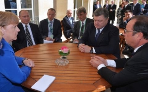 “Normand dördlüyü” liderlərinin görüşü davam edir