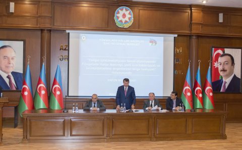 “Yanğın profilaktikasında və yanğın hadisələri zamanı düzgün davranış vərdişlərinin aşılanmasında yerli icra hakimiyyətləri və özünüidarəetmə orqanlarının rolu”