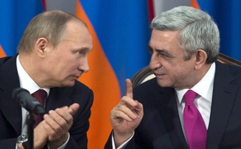 Sarkisyan Putinin qarşısında şərt qoydu