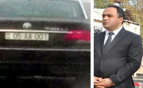 Asta sür maşını, amandı BAŞÇI-Daha bir icra başçısının maşını 200-lə getdi - VİDEO