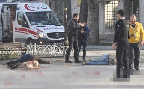 Türkiyədə növbəti terror: 7 polis ölüb, 29 nəfər yaralanıb - Video