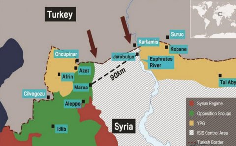 Türkiyə ordusu Suriyaya girdi — SON DƏQİQƏ
