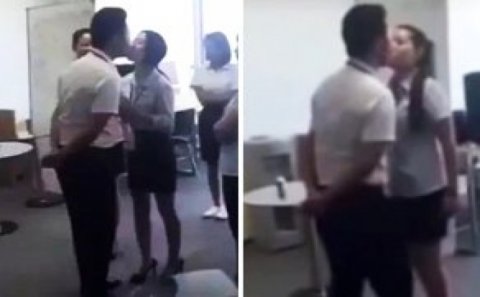 Hər səhər qadın işçilərinə özünü öpdürən müdir danışdı - FOTO