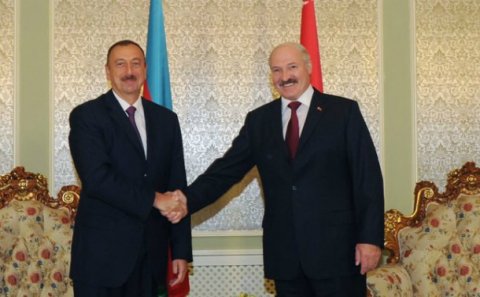 İlham Əliyevlə Aleksandr Lukaşenkonun təkbətək görüşü olub