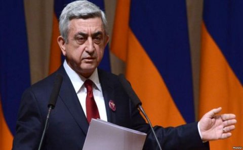 Sarkisyan Rusiya prezidentini ələ saldı