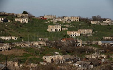 Aprel müharibəsindən sonra ermənilərin qoyub qaçdığı kənd (FOTOLAR)