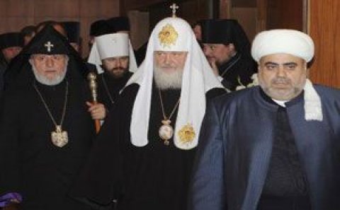 Şeyx Ermənistan və Rusiyanın dini liderləri görüşəcək