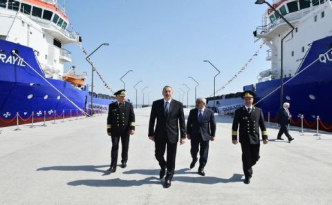 “Cəbrayıl” və “Qubadlı” gəmiləri istismara verildi