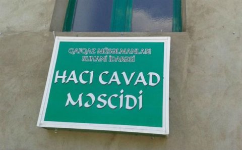 “Hacı Cavad” məscidi söküldü: yeni məscidin hazır olacağı vaxt açıqlandı