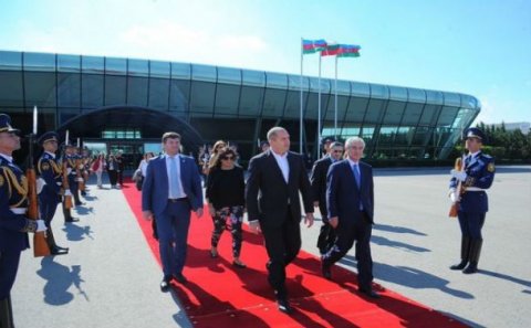Bolqarıstan prezidentinin Azərbaycana rəsmi səfəri başa çatıb