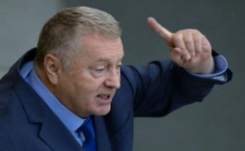 Jirinovski Sobçaka beş il həbs istədi - Krımla bağlı sözlərinə görə