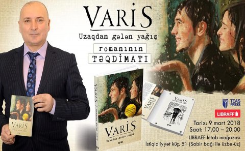 Varisin yeni kitabının imza günü