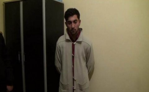 Azərbaycanda qadın xalatı ilə silsilə oğurluqlar edən şəxs saxlanılıb