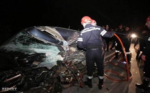 Azərbaycanda dəhşətli qəza: 7 nəfər öldü