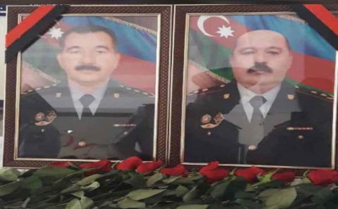 Gəncədə şəhid polis zabitləri dəfn edildi – FOTO