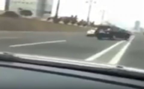 Bakıda “Lexus”un toy karvanındakı ölüm şousu - VİDEO