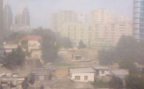 Bakıda tozun miqdarı azalır