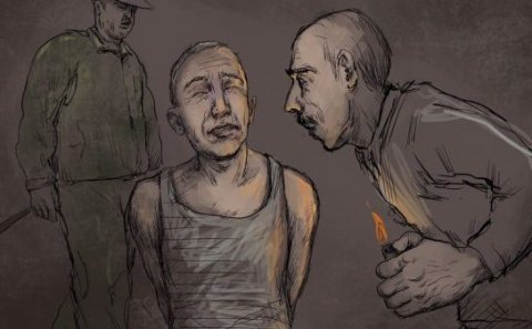 ”Bölmədə alışqanla bədənimi yandırırdılar ki, ölüm işini boynuma götürüm”
