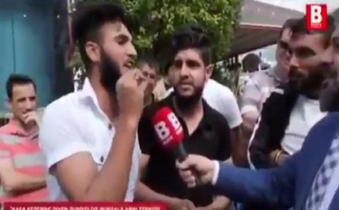 “Baş kəsmək istəyirəm” – Suriyalı gəncdən qandonduran sözlər/Video