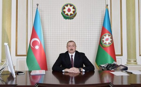 İlham Əliyev videokonfrans rejimində müşavirə keçirdi-Foto