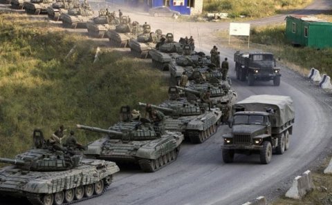 Rus ordusu hərəkətə keçdi: Polşa və Ukrayna ilə sərhəddə...