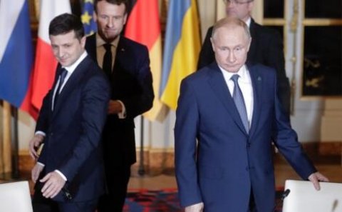 Zelenski şərt qoydu: Əgər Putin orda olsa...