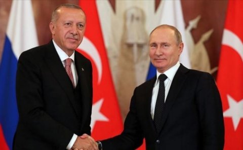 Rusiya və Türkiyə prezidentləri birgə bəyanat imzalayıblar