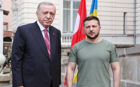 Zelenski buna görə Ərdoğana təşəkkür etdi