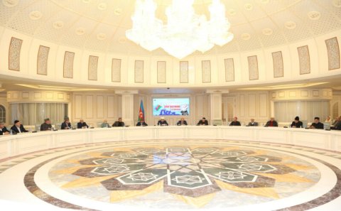 Şeyxülislam və dini icma rəhbərləri Zəfər Günü ilə bağlı Prezidenti təbrik edib