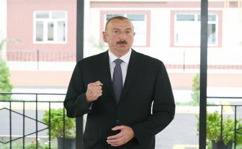 Prezident Füzuli sakinlərini təbrik etdi