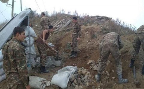 Ermənilər səngər qazmaq istədi, Ordumuz dərhal...
