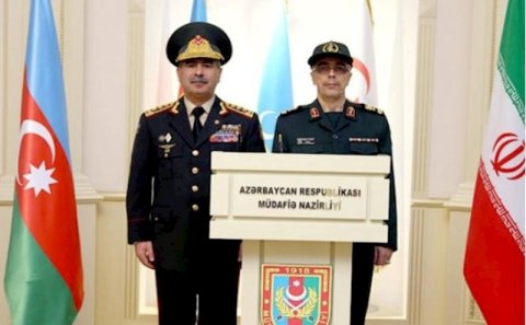 Zakir Həsənovla iranlı general danışdı: Sərhədə qoşun yığılması...