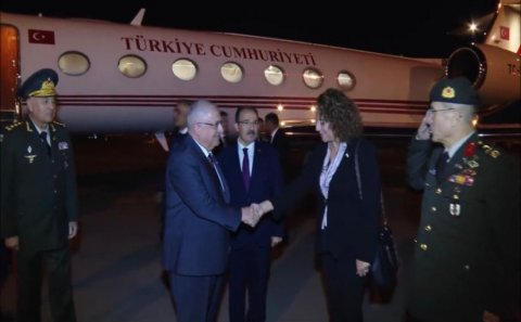 Türkiyənin milli müdafiə naziri Azərbaycanda səfərdədir