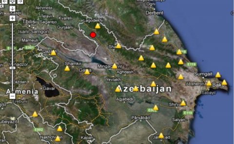 Azərbaycanda zəlzələ oldu