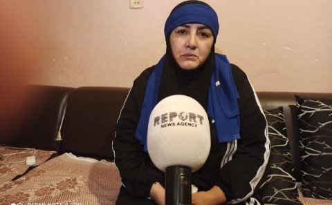 Ermənistanda hərbi əsirlikdə olan Hüseyn Axundovun anası: 