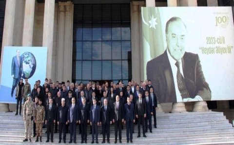 Goranboyda Ulu Öndər Heydər Əliyevlə bağlı konfrans keçirilib