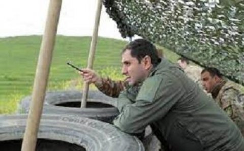 Erməni nazir sərhədimizə gəldi