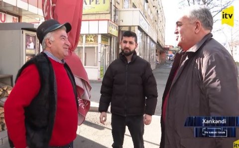Zakir Həsənov və Qriqoryan 40 il sonra Xankəndidə təsadüfən görüşdülər 
