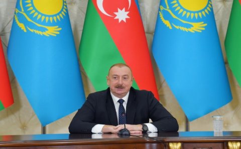 Prezident İlham Əliyev qazaxıstanlı həmkarını Azərbaycan ilə Ermənistan arasında danışıqlar prosesi barədə məlumatlandırdı