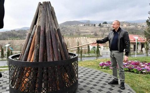 Dördüncü dəfədir, bayram tonqalını... - Prezident