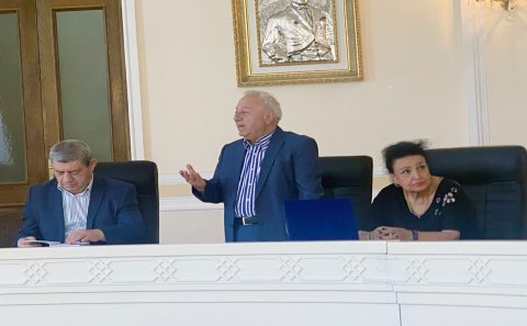 Yazıçı-dramaturq Hüseynbala Mirələmova Türkiyənin  ASES təşkilatının xüsusi mükafatı təqdim edilib