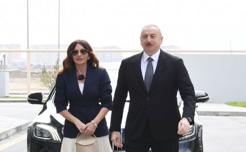Prezident və xanımı Şuşada Musiqi Festivalının açılışında...