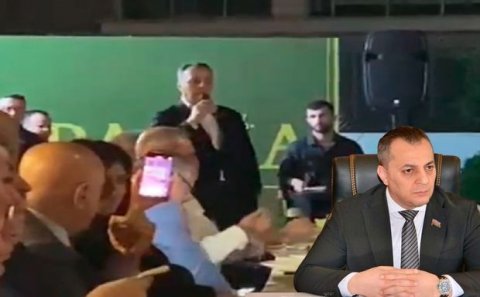 Milli Məclisin deputatı “Qaragilə” oxudu - VİDEO