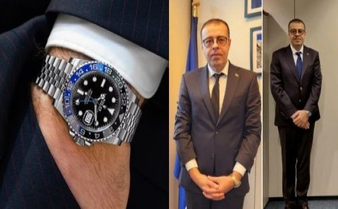 Azərbaycan səfirindən və yoldaşından 180 minlik saat oğurlanıb: İkiillik səfirin 180 minlik saatı