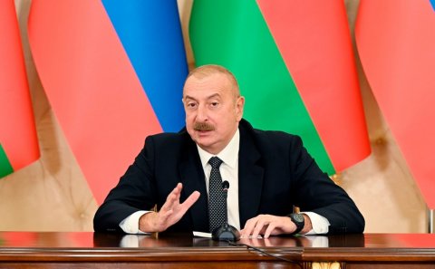 İlham Əliyev: Ötən ilin sentyabrından sonra regionda tamamilə yeni şərait yarandı
