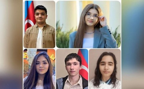 Bakı məktəblilərindən 5 nəfər maksimum bal toplayıb - Foto