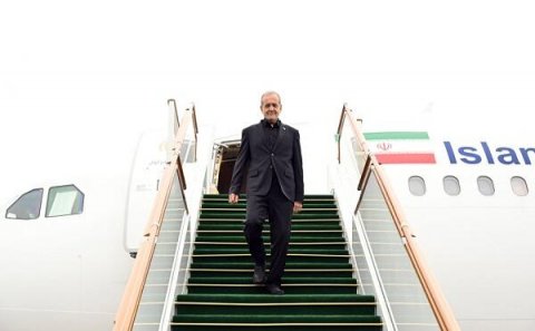 Pezeşkian Füzuliyə gəldi - Foto