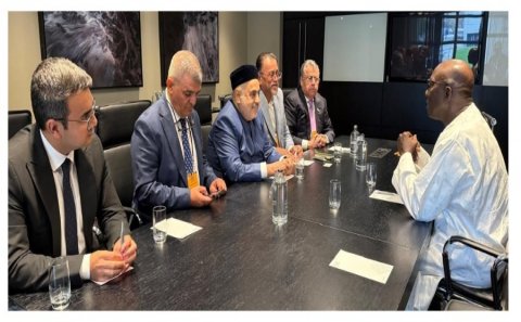Şeyxülislam Allahşükür Paşazadə G20 Dinlərarası Forumu çərçivəsində görüşləri